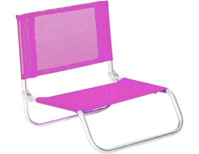 Siege plage en aluminium Basic (Fuchsia)