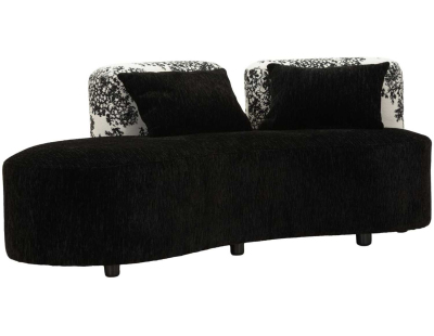Sofa en tissu Oriental 160 x 86 x 67 cm