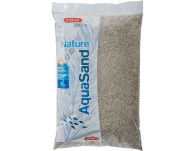 Sol décoratif Aquasand naturel quartz moyen 5kg