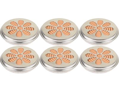 Spirales citronelle dans brûleur en métal (Lot de 6)