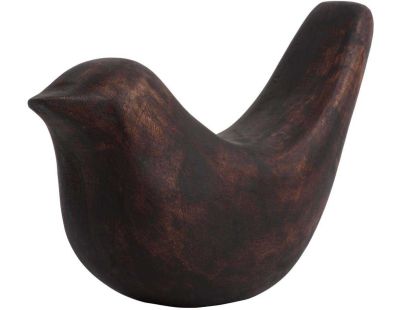 Statue en bois de manguier Tale Up (Noyer)