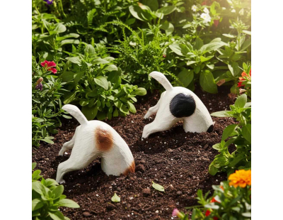 Statuette chien bob le creuseur