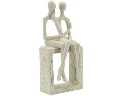 Statuette en polyrésine Stons 11.5 x 9 x 25 cm
