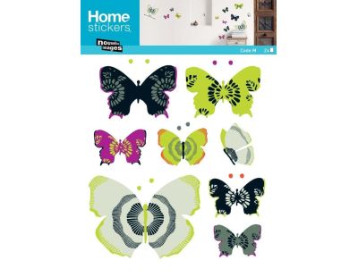 Sticker mural papillon