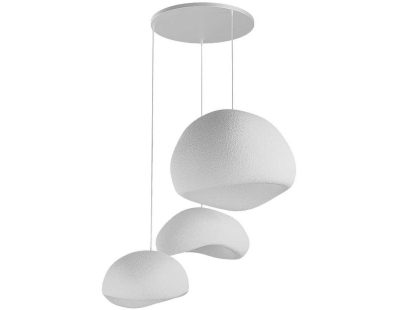 Supension 3 abats jour Wabi Sabi Stillforms (Blanc)