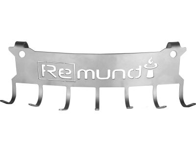 Support d'ustensiles en inox pour barbecue brasero