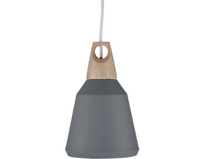 Suspension en aluminium Nao 16 x 24.5 cm (Gris)
