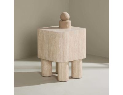 Table d'appoint 40 x 40 x 50 cm Klirou