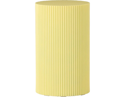 Table d'appoint en MDF Lenox (Jaune)