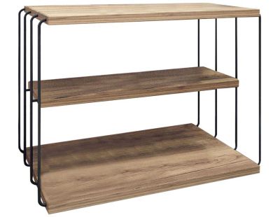 Table d'appoint avec étagère Lifon