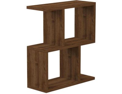 Table d'appoint avec étagère en aggloméré Zet