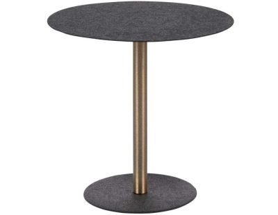 Table d'appoint en métal Dex 50 cm (Noir)