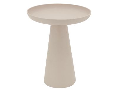 Table d'appoint en métal Orso (Beige)