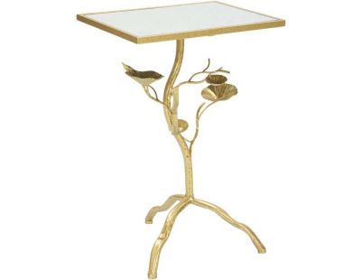 Table d'appoint en métal Tisty 40 x 30 x 60 cm