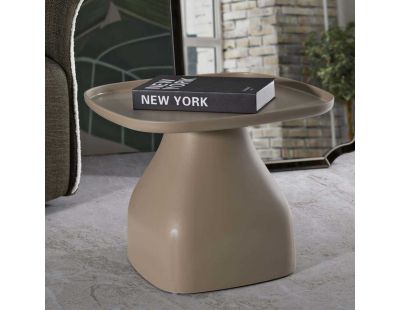 Table d'appoint en plastique Gea 48 x 48 x 38 cm (Gris)