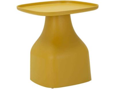 Table d'appoint en plastique Gea 48 x 48 x 50 cm (Jaune)