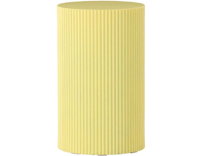 Table d'appoint ronde Ø31 cm Lenox (Jaune)