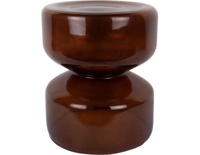 Table d'appoint en verre Doble (Marron)