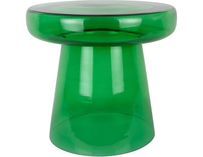 Table d'appoint en verre coloré Simpleza (Vert)