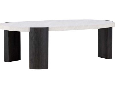 Table basse 125 x 71 cm Kres (Gris, Marron)