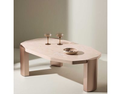 Table basse 125 x 71 cm Kres (Rose)
