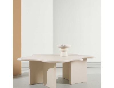 Table basse en MDF Flower 115 x 76 x 40 cm
