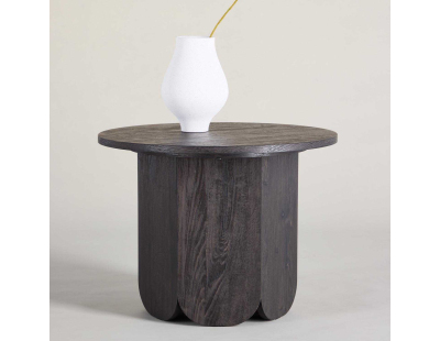 Table basse en MDF Tekla 60 x 45 cm (Noir)