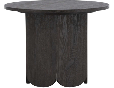 Table basse en MDF Tekla 60 x 45 cm (Noir)