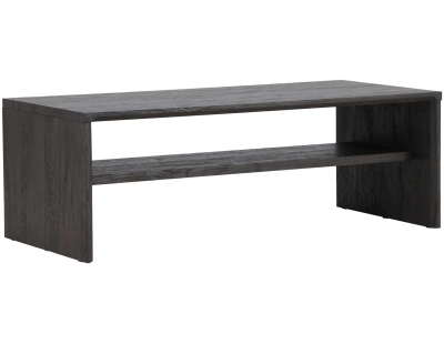 Table basse en MDF Telemarket 110 x 50 x 38 cm (Noir)