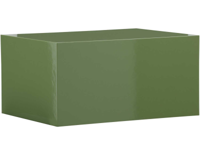 Table basse en MDF York Glossy (Vert foncé)
