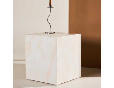 Table basse en MDF York Marble (Jaune)