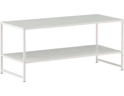 Table basse en acier Staal (Blanc)