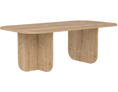 Table basse en aggloméré Becaj (Chêne)