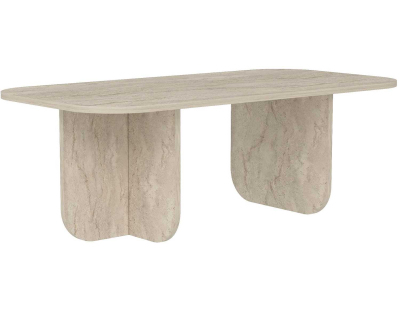 Table basse en aggloméré Becaj (Travertine)