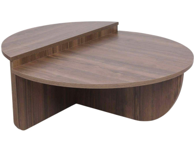 Table basse en aggloméré Podium (Noyer)