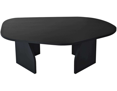 Table basse en aggloméré Rock (Noir)
