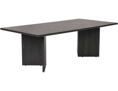 Table basse en aggloméré Sabin (Bois noir)
