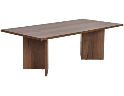 Table basse en aggloméré Sabin (Noyer vielli)