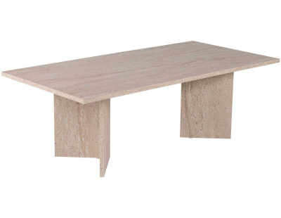 Table basse en aggloméré Sabin (Travertine)