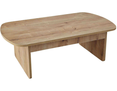 Table basse en aggloméré Theseus (Chêne)