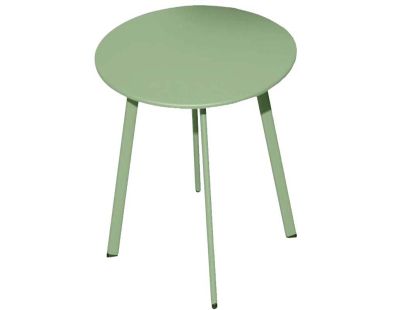 Table basse de jardin en acier Massai 50 cm (Vert light)