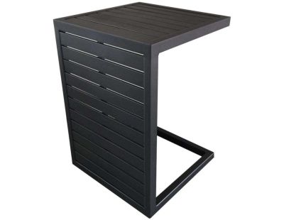 Table basse de jardin en aluminium 2 positions Lou