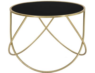 Table basse en métal Ring 60 x 45 cm