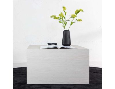 Table basse rectangulaire York (Bois blanchi)