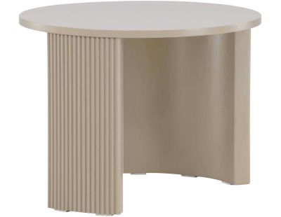Table basse ronde ø60 cm Bristol (Beige)