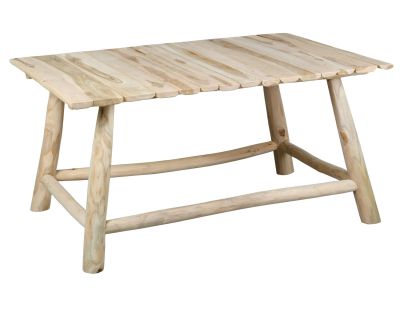 Table basse en teck naturel Arthur