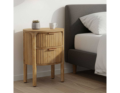Table de chevet en bois de sapin Gothenburg 38 x 34.5 x 52 cm