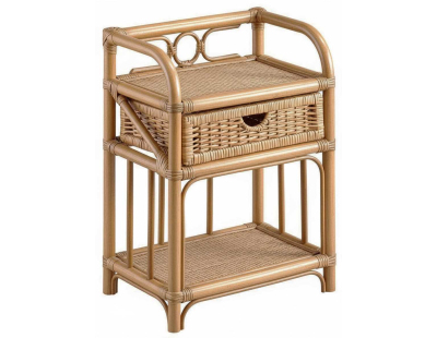 Table de chevet en rotin Madiun