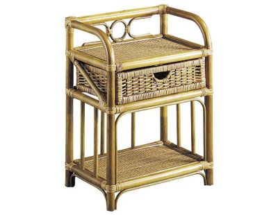 Table de chevet en rotin Madiun