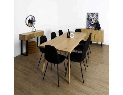 Table extensible en mdf 6 à 8 personnes Calypso
